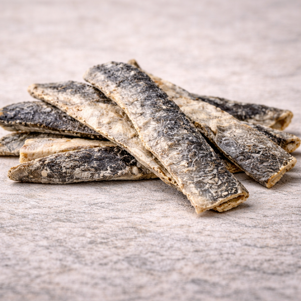 🐟 Peau de saumon séchée